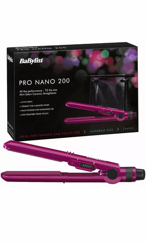 BaByliss Nano Pro 200 Straightener